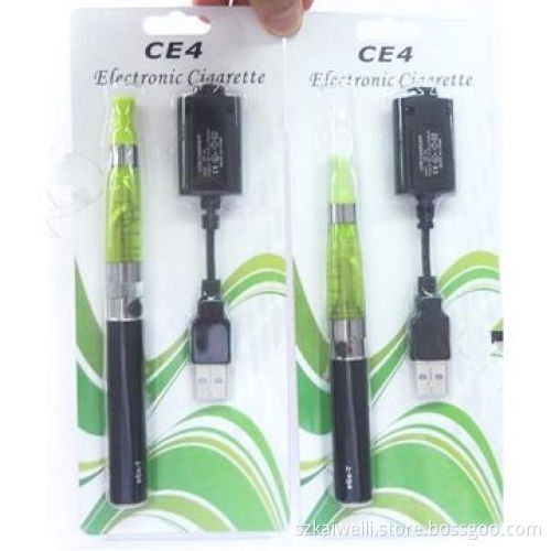 CE4 Electronic Cigarettes with Blister Package, 100 to 240V Input Voltage